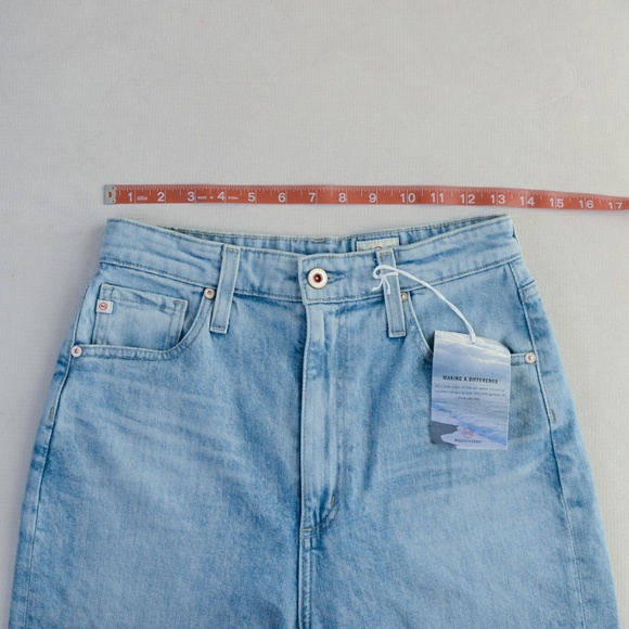 NEW AG Denim Renn Jeans Super High Rise 27 - Picture 8 of 9